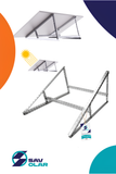 SAVOLAR Solarmodul Halterung Balkonkraftwerk bis 117cm (46 Zoll) Winkel Einstellbar 0-90°, Robuste Neigungshalterungen für Solarpanel Befestigung Photovoltaik Anlage, Balkonkraftwerk Halterung